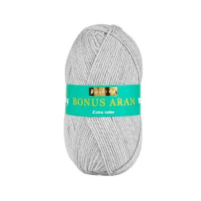 Afbeelding van Hayfield Bonus Aran 814 lichtgrijs 100g wol