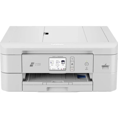 Afbeelding van Brother DCP J1800DW Multifunctionele printer Inkjet Kleur A4 Printen, scannen, kopiëren ADF, Cutter, LAN, WiFi, USB