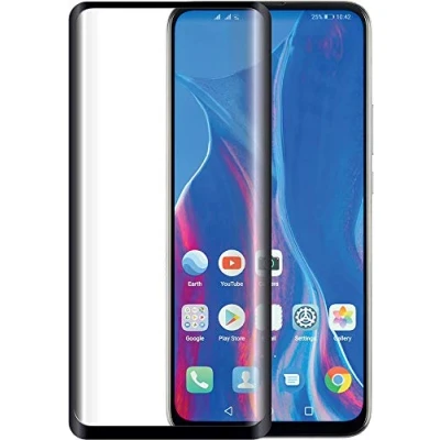 Afbeelding van Bigben Connected, anti kras en vingerafdruk schermbeschermer voor Huawei P Smart Z, Doorzichtig zwart