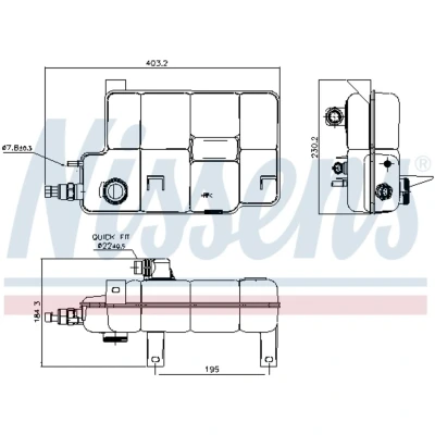 Afbeelding van DINEX 49825 Houder, demper