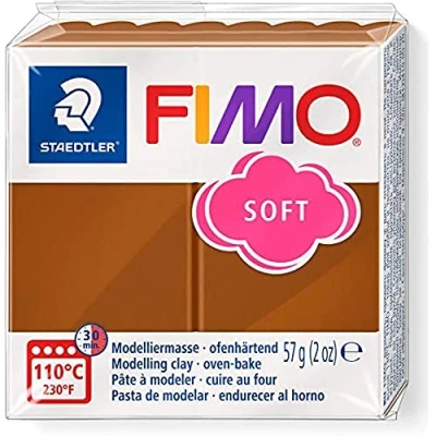 Afbeelding van Staedtler Fimo Soft modelleermassa, 57 g, karamel