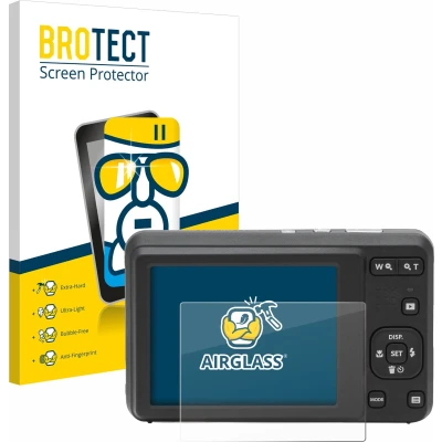 Afbeelding van BROTECT Screenprotector voor Kodak Pixpro FZ55 Folie Beschermfolie Beschermglas transparant