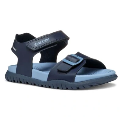Afbeelding van Geox J Fommiex Boy, sandalen voor jongens, Marineblauw Dk Sky
