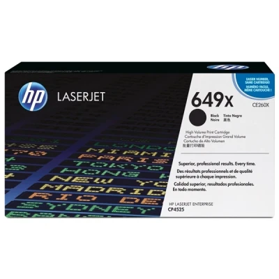 Image de HP 649X toner LaserJet noir grande capacité authentique