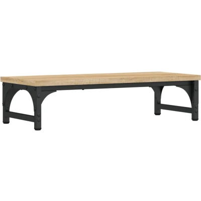 Afbeelding van vidaXL Monitorstandaard 55x23x14 cm bewerkt hout sonoma eikenkleurig