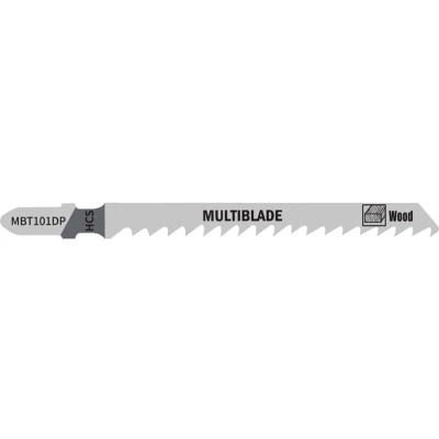 Afbeelding van Multiblade Decoupeerzaagblad HCS MBT101DP Hout 100mm