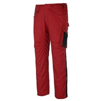 Afbeelding van Mascot Unique Broek met dijbeenzakken 12579 442 Rood/Zwart C52 90