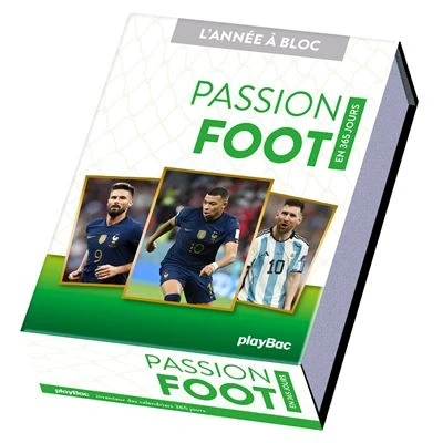 Image de Calendrier Passion foot en 365 jours L&#039;ANNÉE À BLOC
