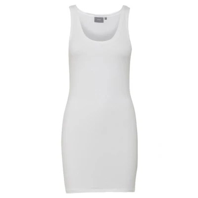 Afbeelding van b.young Bypamila LONG TOP Jerseyjurk, Dames, Maat: Large, Optical white
