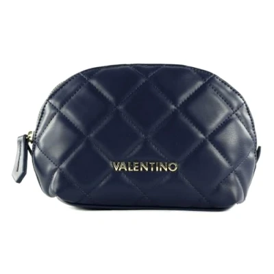 Afbeelding van VALENTINO Cosmetische tas Ocarina Soft Cosmetic Case Blu Donkerblauw