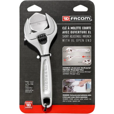 Afbeelding van Facom ACTIE Korte Verstelbare Moersleutel 8&#039;&#039;