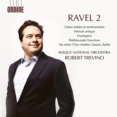 Afbeelding van Basque National Orchestra, Robert Trevino Ravel: Valses Nobles Et Sentimentales; Menuet Antique (CD)