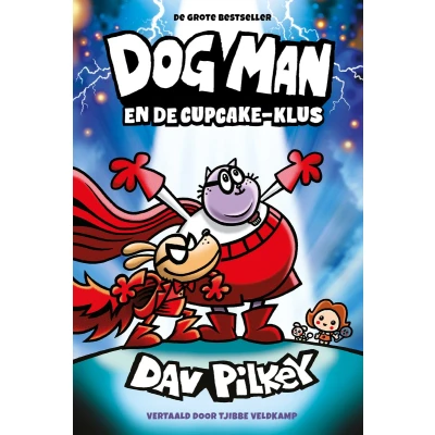Afbeelding van Dog Man en de Cupcake klus