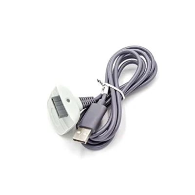 Afbeelding van vhbw USB oplaadkabel compatibel met Microsoft Xbox 360 gameconsole, 1,4 m