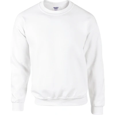 Afbeelding van Gildan Dryblend Adult Crewneck Sweatshirt GI12000 White