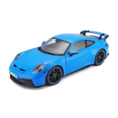 Afbeelding van MAISTO May Cheong GROUP 1/18 Porsche 911 GT3 2022, blauw, voertuig voor kinderen vanaf 3 jaar, M36458B, blauw