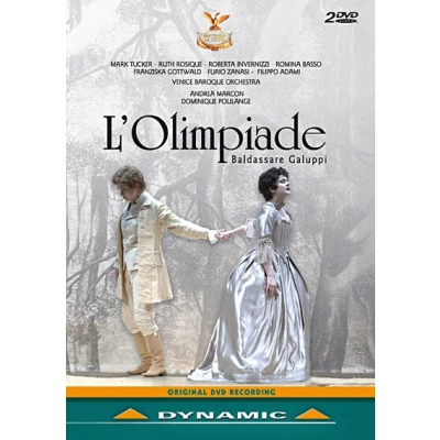 Afbeelding van Venice Baroque Orchestra, Andrea Marcon Galuppi: L&#039;Olimpiade (2 DVD)