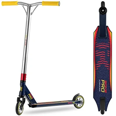 Afbeelding van SOKE PRO stuntstep, marineblauw en rood
