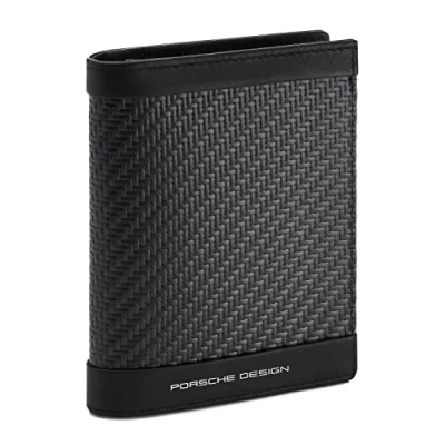 Afbeelding van PORSCHE DESIGN Kaarthoes Carbon Billfold 6 US Black Zwart Grijs