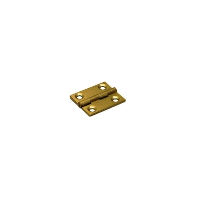 Afbeelding van Smalscharnier / Rechte Hoeken 30X25 Mm Vaste Messing Pen Massief