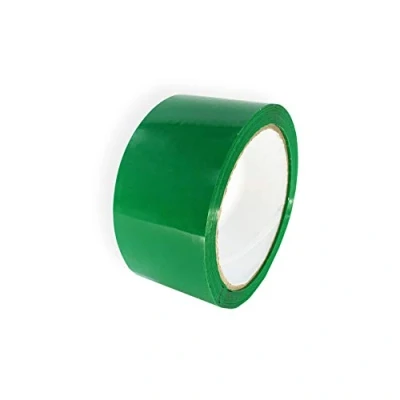 Afbeelding van 6 rollen verpakkingstape 48 mm x 66 m rood (1, groen)
