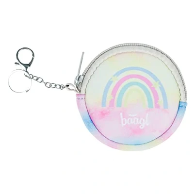 Afbeelding van Portemonnee voor kinderen, jongens, portemonnee, mini Rainbow Unicorn,