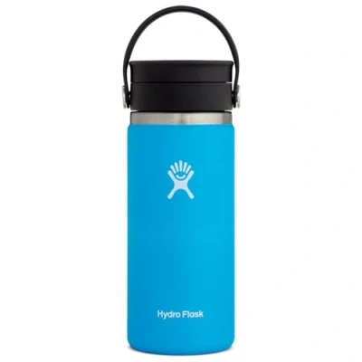 Afbeelding van HYDRO FLASK Roestvrij Stalen Thermobeker van 473 ml Vacuümgeïsoleerde Reisbeker met Lekvrije Flex Sip Dop Koffie Beker voor Warme en Koude Dranken BPA Vrij Brede Opening Pacific