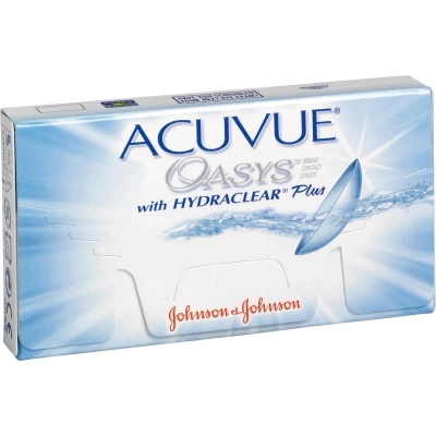 Afbeelding van 5.25 ACUVUE® OASYS with HYDRACLEAR® PLUS 6 pack Weeklenzen BC 8.40 Contactlenzen