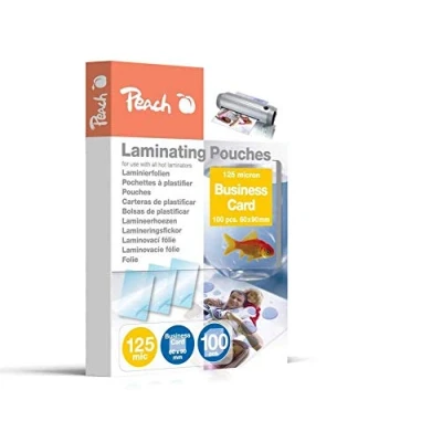 Afbeelding van Peach PP525 08 lamineerfolie, 60 x 90 mm, 125 micron, 100 stuks
