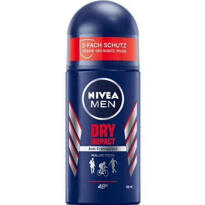 Afbeelding van Nivea men deodorant roll on Dry Impact Anti Transpirant 50ML