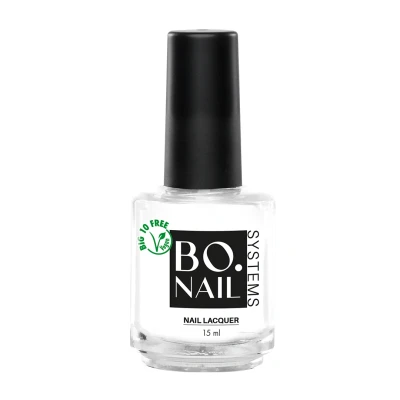 Afbeelding van BO.NAIL SYSTEMS BO Nail Lacquer #005 White 15ml Wit