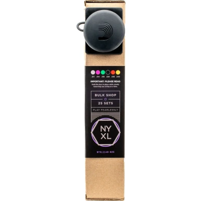 Afbeelding van D&#039;Addario NYXL1149 B25 snaren set elektrische gitaar bulk verpakking 25 sets