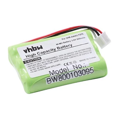 Afbeelding van Ni MH batterij 800 mAh 3,6 V voor Bang &amp; Olufsen BeoCom 6000 vervangt 3HR AAAU, T373