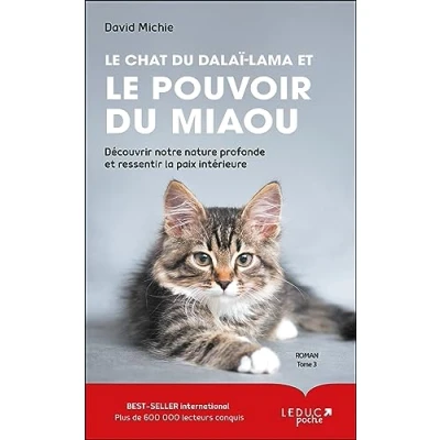 Afbeelding van le chat du dalai lama et pouvoir miaou