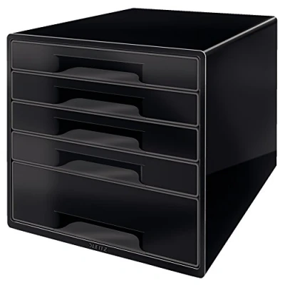 Afbeelding van Leitz Desk cube 5 laden Zwart