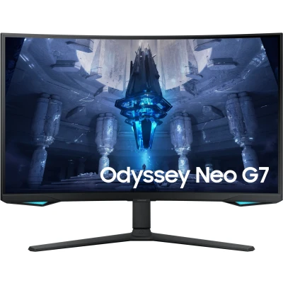 Afbeelding van Samsung Odyssey Neo G7 S32BG750NP Gaming monitor Energielabel G (A G) 81.3 cm (32 inch) 3840 x 2160 Pixel 16:9 1 ms Hoofdtelefoonaansluiting VA LCD