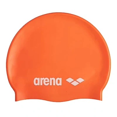 Afbeelding van Arena Badmuts Classic Silicone Oranje