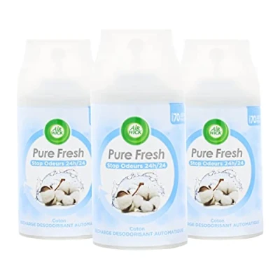 Afbeelding van Air Wick Freshmatic Navul Pure Soft Cotton 250 ml.