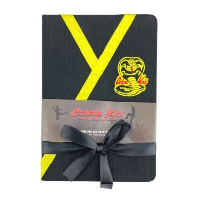 Afbeelding van Cobra Kai notitieblok A5 karatepak met band Karate kid