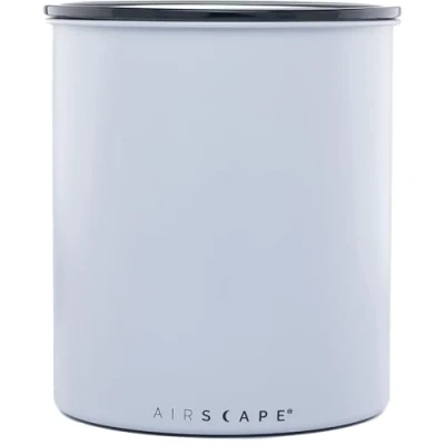 Afbeelding van Airscape LET OP 1 Kilo! Koffiebonen Voorraadpotten Koffie Staal Mat Grijs Extra Groot!