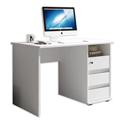Afbeelding van Emob Bureau 110 cm Wit