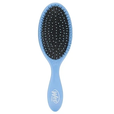 Image de Wet Brush Original Detangler Sky All Hair Types Ultra Soft IntelliFlex Bristles Glide Through Tangles with Ease Pain Free Comb for Men, Women, Boys and Girls