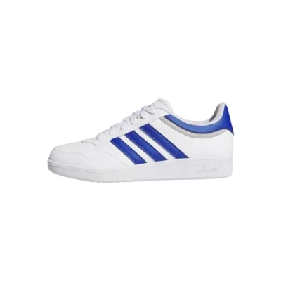 Afbeelding van adidas HOOPS 4.0 SHOES Uniseks schoenen, Cloud White / Royal Blue Grey Two