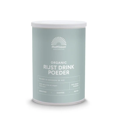 Afbeelding van Mattisson Biologisch Rijst Drink poeder 500 g
