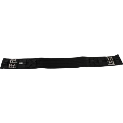 Afbeelding van Horka Singel Dressuur Poly Rib Zwart/zilver 65cm