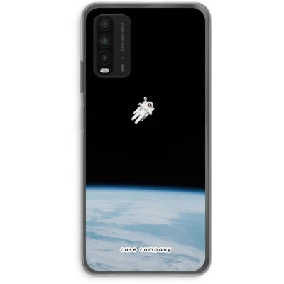 Afbeelding van Case Company® hoesje geschikt voor Xiaomi Redmi 9T Alone in Space Soft Cover Telefoonhoesje Bescherming aan alle Kanten en Schermrand