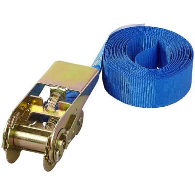 Afbeelding van Pro Plus Spanband met Ratel Blauw 25 mm x 3.5 meter