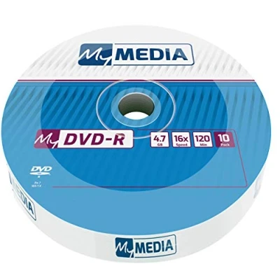 Afbeelding van MyMedia DVD R 52X 10PK Wrap 4.7GB