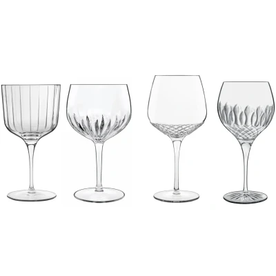 Afbeelding van Luigi Bormioli Mixology Ginglas Gemengde set 4 stuks