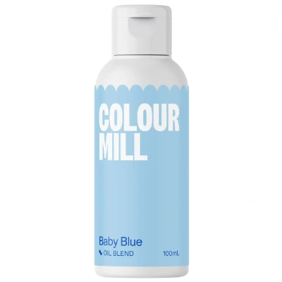 Afbeelding van Colour Mill Oil Blend Voedingskleurstof op Oliebasis Baby Blue 100 ml